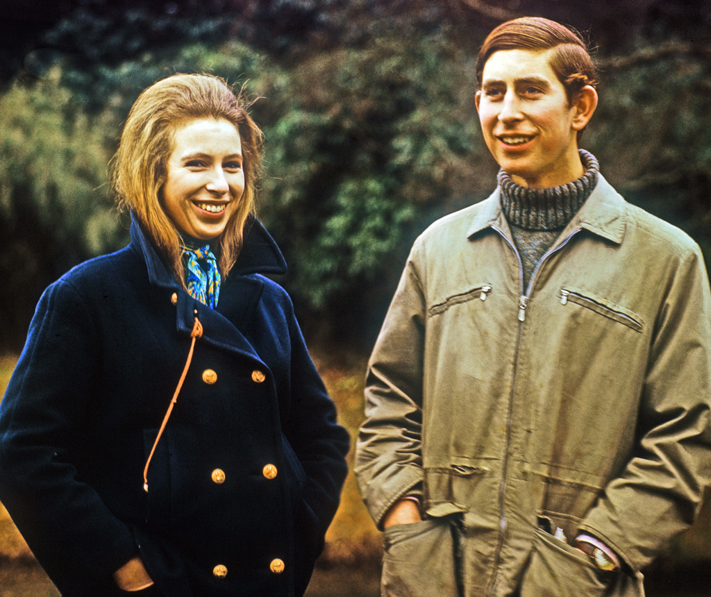 Image result for prince charles and anne as teenagers